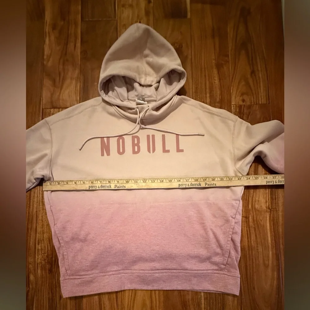 NOBULL Women's Ombré Hoodie in Rose size L - Picture 3 of 6